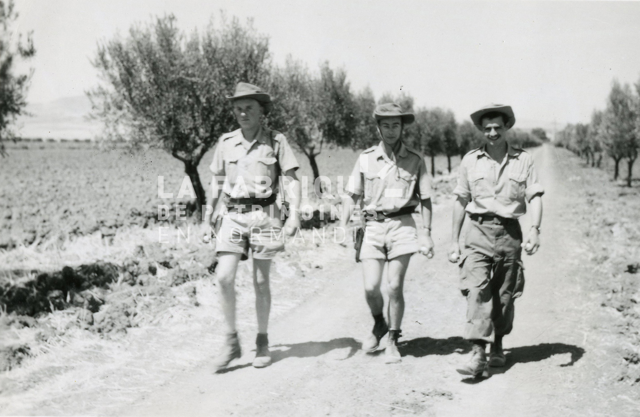 Soldats Fran Ais En Alg Rie M Moire Normande Les Collections Filmiques Et Photographiques De