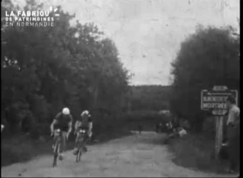 Course cycliste dans l'Orne