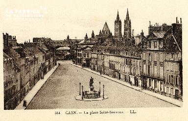 Caen, place Saint-Sauveur