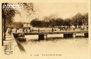 Caen, pont de la rue de la Gare