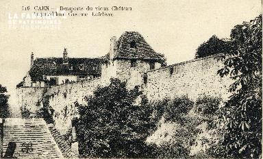 Caen, remparts du vieux château