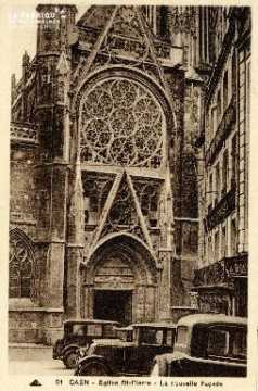 Caen, église Saint-Pierre (nouvelle façade)