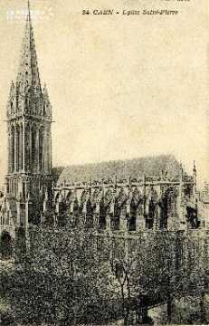 Caen, église Saint-Pierre