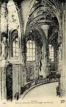 Caen, église Saint-Sauveur (pourtour du choeur)