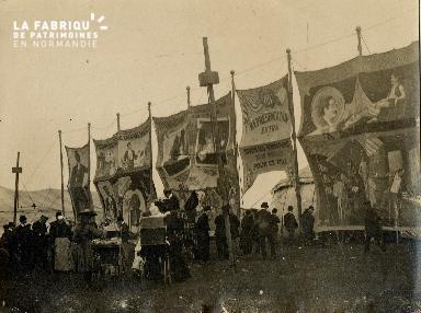 Camp de Cormelles, cirque de Barnum, 1902