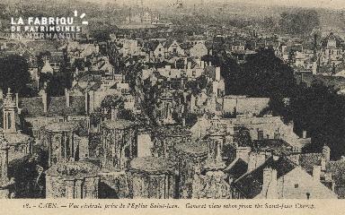 cl 01 040 Caen- vue générale prise de l'église de St- Jean