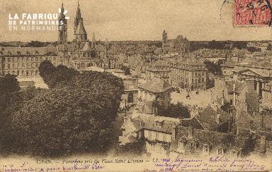cl 01 046 Caen vue générale du vieux St-Etienne
