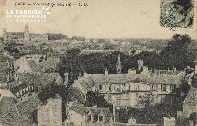 cl 01 076 Caen vue générale (côté est)