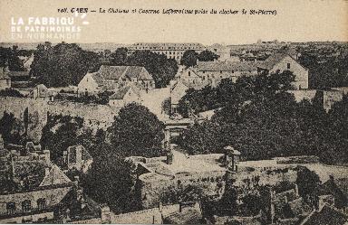 cl 01 081 Caen- le château et la caserne lefévre