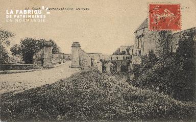 cl 01 165 Caen caserne du château- les fossés