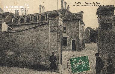 La caserne de Remonte de Caen et du 129e d'Infanterie
