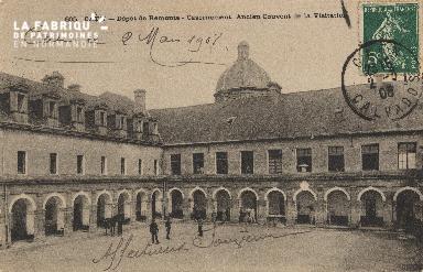 cl 01 174 Caen- dépot de remonte- Casernement, ancien couvent de la vi