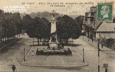 cl 01 205 Caen- Place Alexandre III Monument des mobiles du calvados