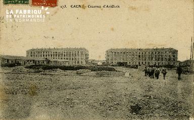 cl 02 051 Caen La caserne d'Artillerie
