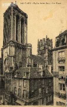 cl 03 057 Caen église St-Jean- les tours
