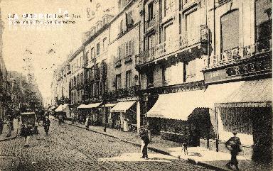 cl 03 072 Caen - La rue St-Jean prés de la rue des Carmélites