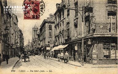 cl 03 081 Caen - La rue St-Jean