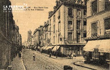 cl 03 095 Caen - La rue St-Jean vers la rue Frémentel