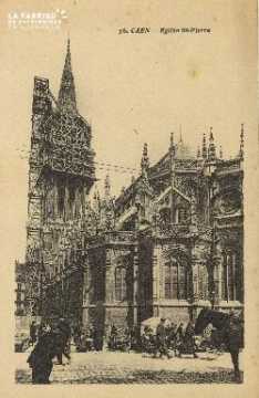 Cl 04 032 Caen- l'église St-Pierre