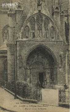 Cl 04 034 Caen- l'église St-Pierre