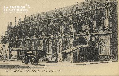 Cl 04 035 Caen-  l'église St-Pierre