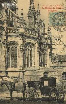 Cl 04 038 Caen- Abside de l'église St-Pierre