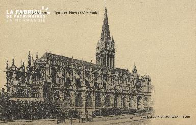 Cl 04 056 Caen- église St-Pierre (XV siècle)