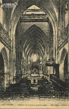 Cl 04 063 Caen- Choeur de l'église St-Jean