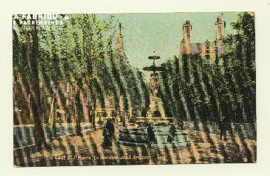 Cl 04 110 Caen- Boulevard St-Pierre, la fontaine des trois Grâces