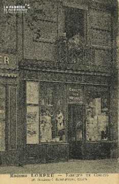 Cl 04 116 Caen- Madame LOMPRÉ- Fabrique de Corsets, 38 Boulevard St-Pi