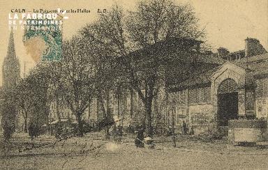 Cl 04 151 Caen-La poissonnerie et les Halles