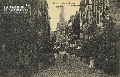 Cl 04 194 Caen- Rue St-Pierre