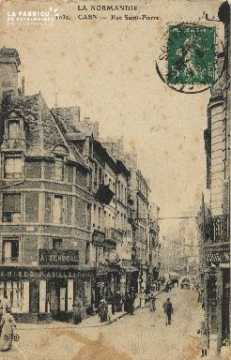 Cl 04 195 Caen- Rue St-Pierre