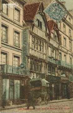 Cl 04 216 Caen- Les Maison de bois Rue St-Pierre