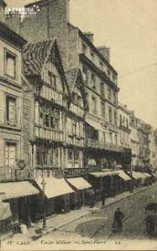 Cl 04 218 Caen- Vieille Maison Rue St-Pierre