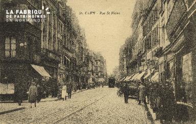 Cl 04 221 Caen- Rue St-Pierre