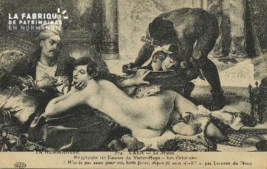 Cl 05 066 Caen - Le Musée- Polyptyque sur l'oeuvre de Victor Hugo- Les