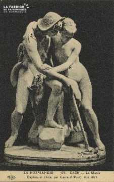 Cl 05 076 Caen- Le Musée- Daphnis et Chloé, par Gayard (Paul) 1802-185