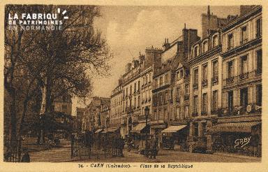 Cl 05 136 Caen- Place de la République