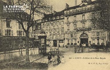 Cl 05 159 Caen- Hôtel de la Place royale