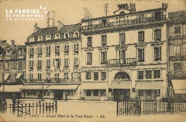 Cl 05 160 Caen- Grand Hôtel de la Place Royale