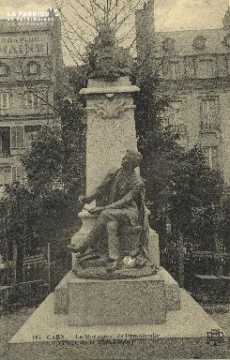 Cl 05 190 Caen- Le monument à Demolombe (Place de la république)