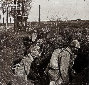 Montdidier 1918 Pendant l'attaque