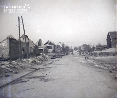 Mascon-La route n°44 avant d'arriver à Berry-au-Bac Février 1917