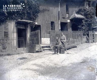 Neufour - Rue de l'Entrée de l'Ancien-Bureau du Génie-Août 1916