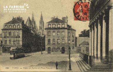 Cl 06 092 Caen-Palais de justice et place fontette