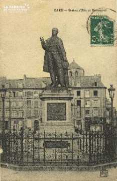 Cl 06 094 Caen-Statue d'Elie de Beaumont