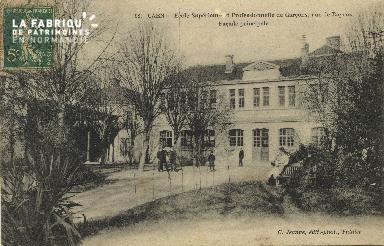 Cl 06 213 Caen-Ecole supérieure et proféssionnelle de garçons,rue de B