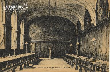 Cl 06 294 Caen-Lycée Malherbe-Le réféctoire