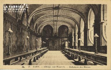 Cl 06 295 Caen-Abbaye aux hommes-Réféctoire des moines